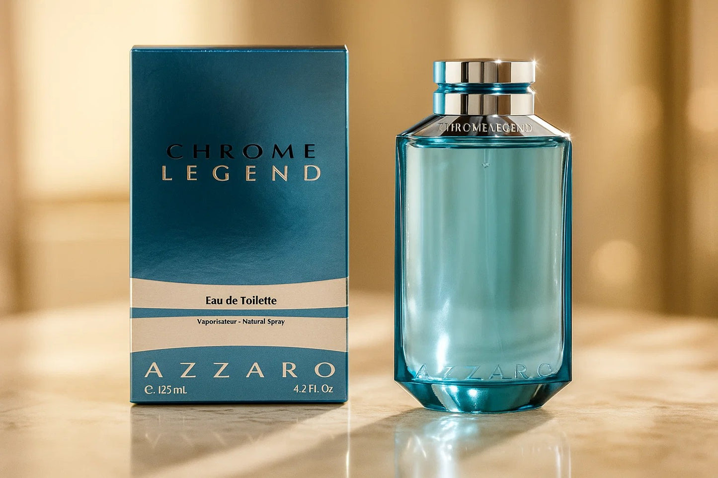 Azzaro Chrome Legend Eau de Toilette for Men 125 ml