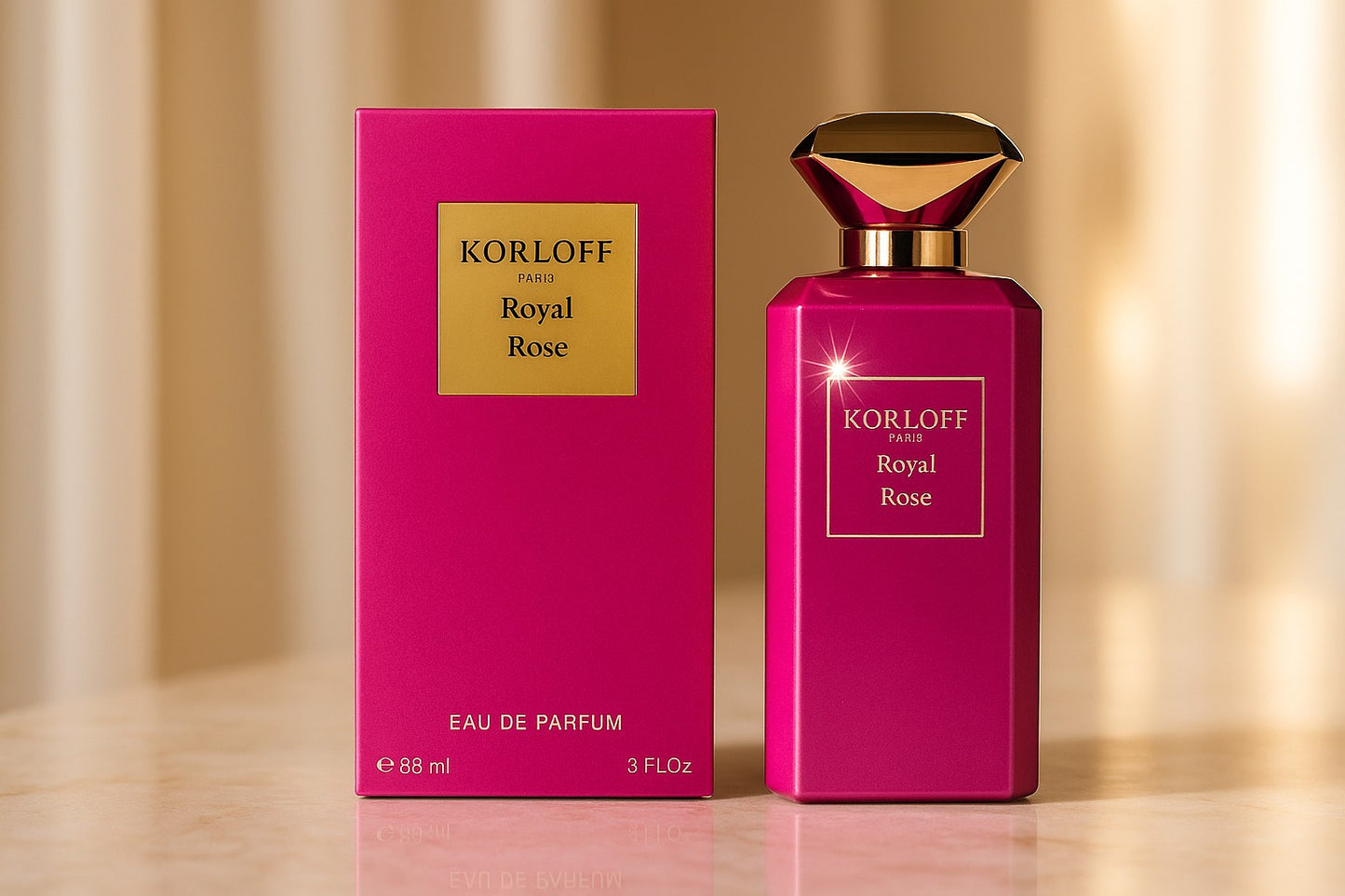 Korloff Paris Royal Rose Eau de Parfum Femme 88 ml