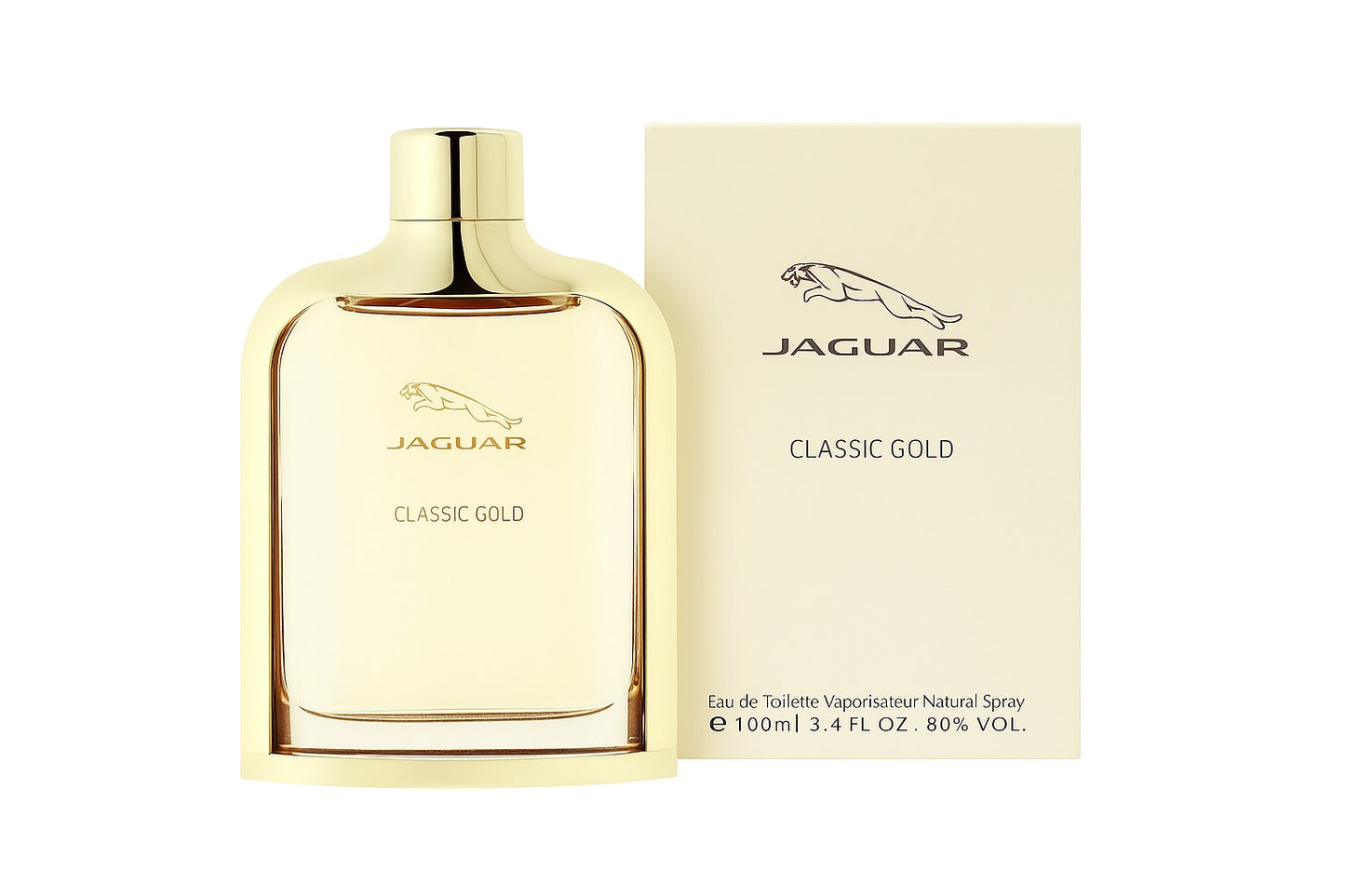 Jaguar Classic Gold Eau de Toilette for Men 100 ml