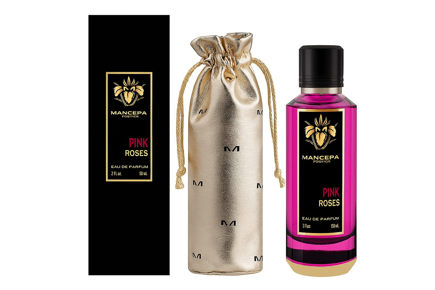 Mancera Pink Roses Eau de Parfum for Women 60 ml